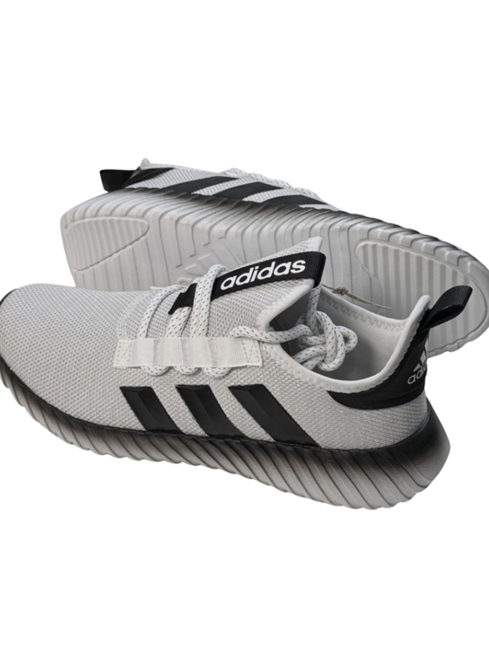 Adidas Kaptir 3.0 Shoes - NEW Mens 10.5 Cloud White / Core Black - #47474-OFCL